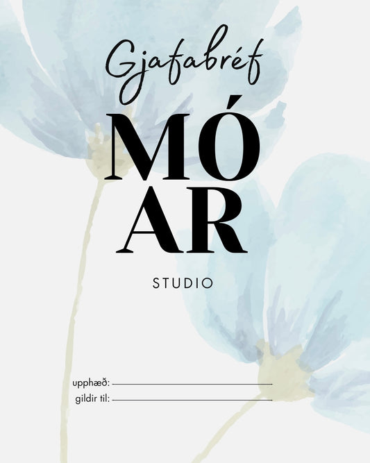 GJAFAKORT í Móar Studio