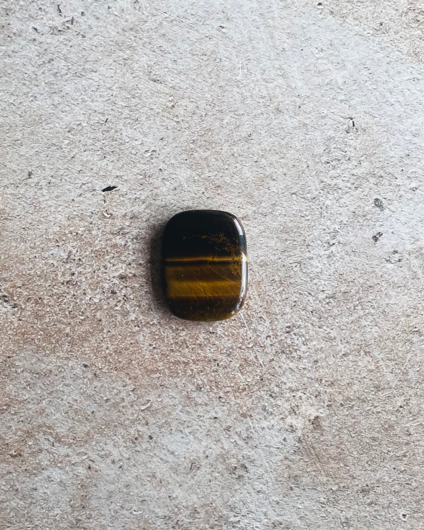 Kristall Golden Tigers Eye (Crystal Palm Stone)