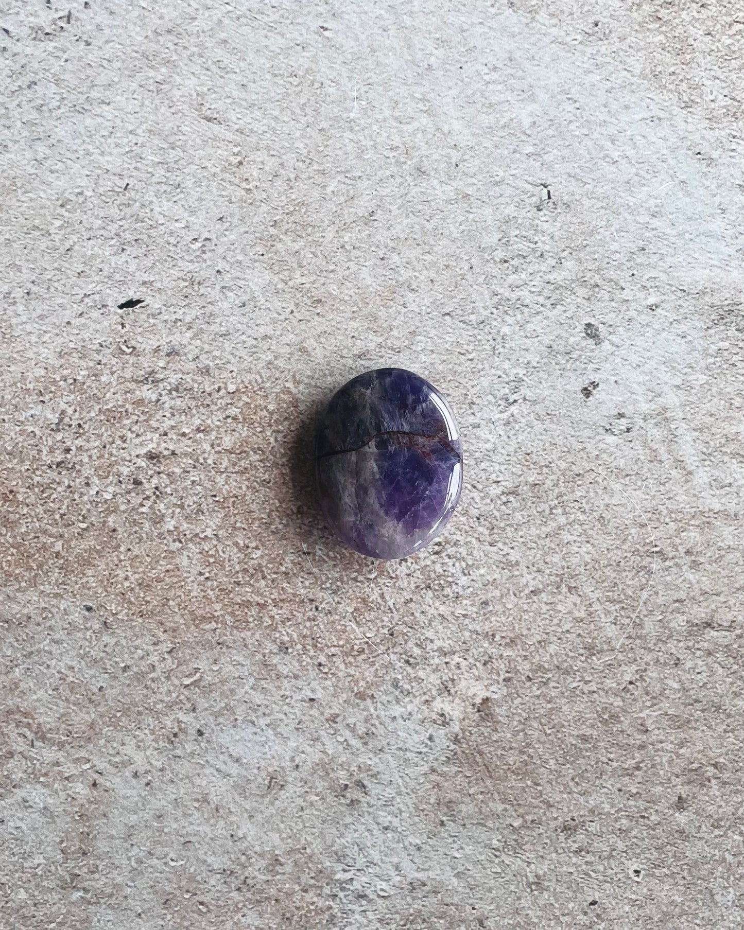 Kristall Amethyst (Crystal Palm Stone)